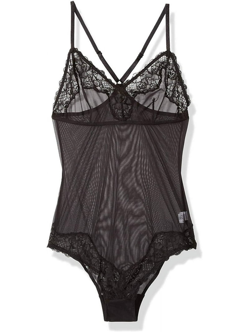 【M✴︎✴︎✴︎です】SHEER DRAPE BODYSUITS Maidenform Womens Sexy Sheer Bodysuit Purple S - Walmart.com