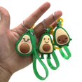 thumbnail image 4 of LLavero de juguete de peluche de aguacate para niña, llavero creativo de dibujos animados, mochila de aguacate suave de PVC, juguetes de aguacate, regalos, 4 of 5