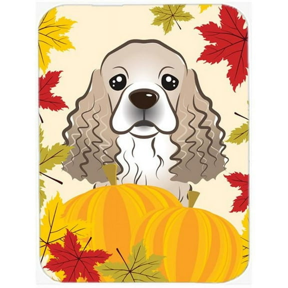 Cocker Spaniel Thanksgiving Mouse Pad, Hot Pad or Trivet