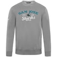 thumbnail image 2 of Men's Levelwear Gray San Jose Sharks Zane Ice Wall Pullover Sweatshirt, 2 of 3