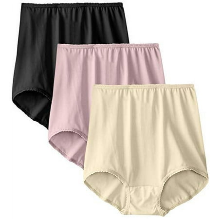 Skimp Skamp Brief (Pack of 3) (1 Rosewood / 1 Moonlight / 1 Black)