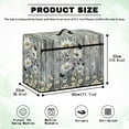 thumbnail image 7 of SEANATIVE Wood Daisy Cover for Sewing Machine Easy Storage Sewing Machine Protector Cover with Pockets Aesthetic Sewing Machine Cover Dust Cover with Pocket, 7 of 7