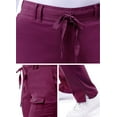 thumbnail image 4 of Adar Pro Scrubs For Women - Skinny Leg Yoga Scrub Pants, 4 of 6