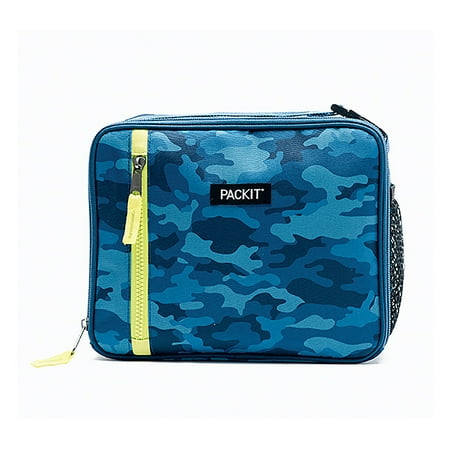 Packit Freezable Classic Molded Lunch Box - Blue Camo