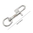 thumbnail image 2 of Gancho de seguridad de acero inoxidable 316 con perno, ganchos de seguridad giratorios, gatillo de seguridad, clip de cadena, accesorios para BCD, equipo de buceo, 2 of 6