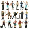 thumbnail image 1 of 16 de Personas de istas, Granjera Modelo de Trabajo de Oveja, Juguete Educativo para , Regalos de , Decoración Del H Hugo Figura de acción de PVC agricultor, 1 of 9