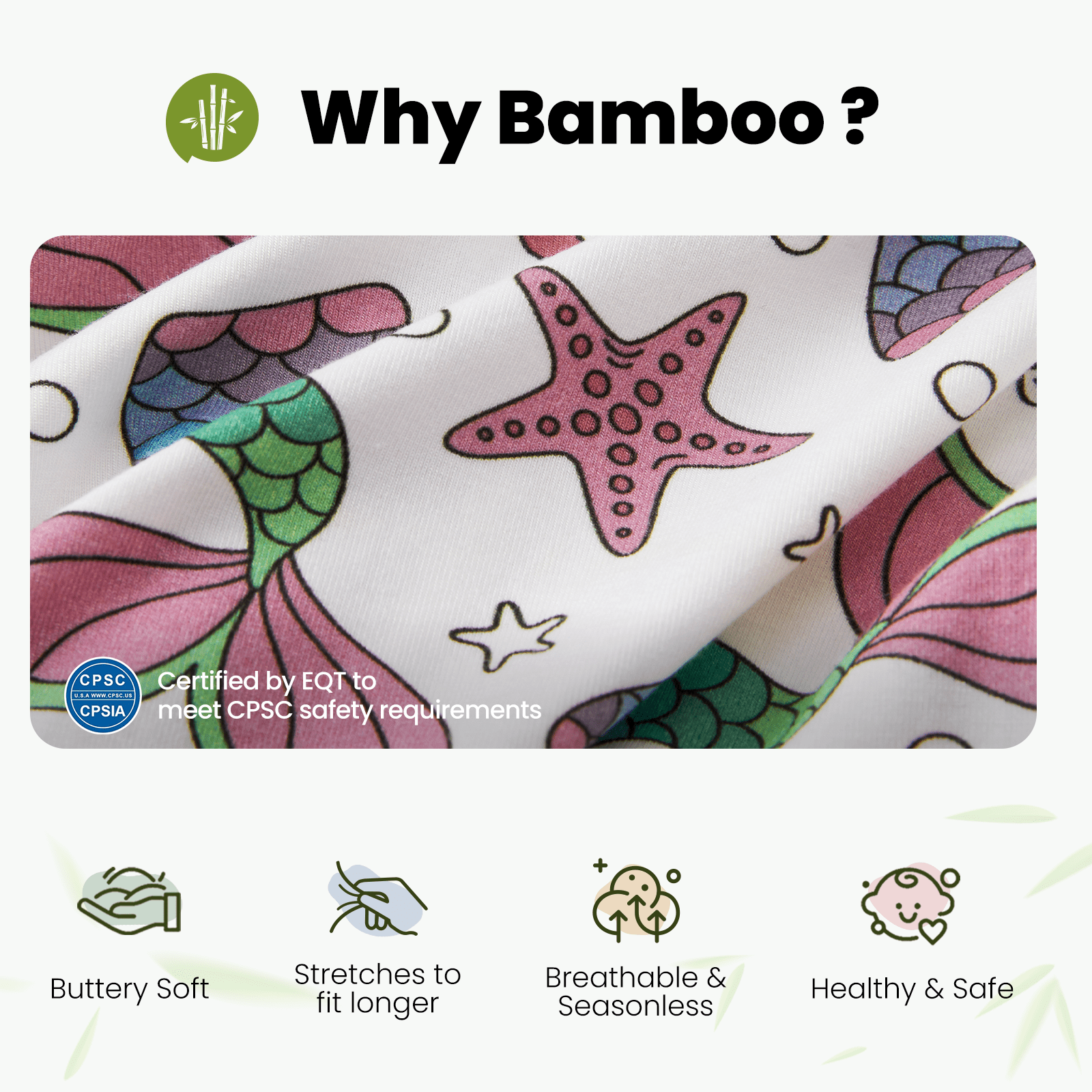 PatPat Baby Girl Clothes Bamboo Viscose Zip Pajamas Snug Fit Newborn Infant Girls Boys Baby Gifts,12-18 Months