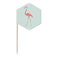 thumbnail image 1 of Walking Flango Pattern Art Deco  Fashion Toothpick Flags Cupcake Picks Party Celebration, 1 of 3