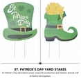 thumbnail image 4 of 4 Pcs Panneaux Créatifs Portables pour Jardin, Piquets pour la Saint-Patrick, 4 of 6