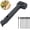 Black, variant on Multifunctional Camping Hammer with 8 Pegs, Heavy-Duty Tent Stake Driver & Peg Puller Mallet for Camping, Hiking and Backpacking