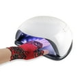 thumbnail image 2 of Unique Bargains 1 Pair Breathable Flower Manicure Gloves Women Wine Red, 2 of 6