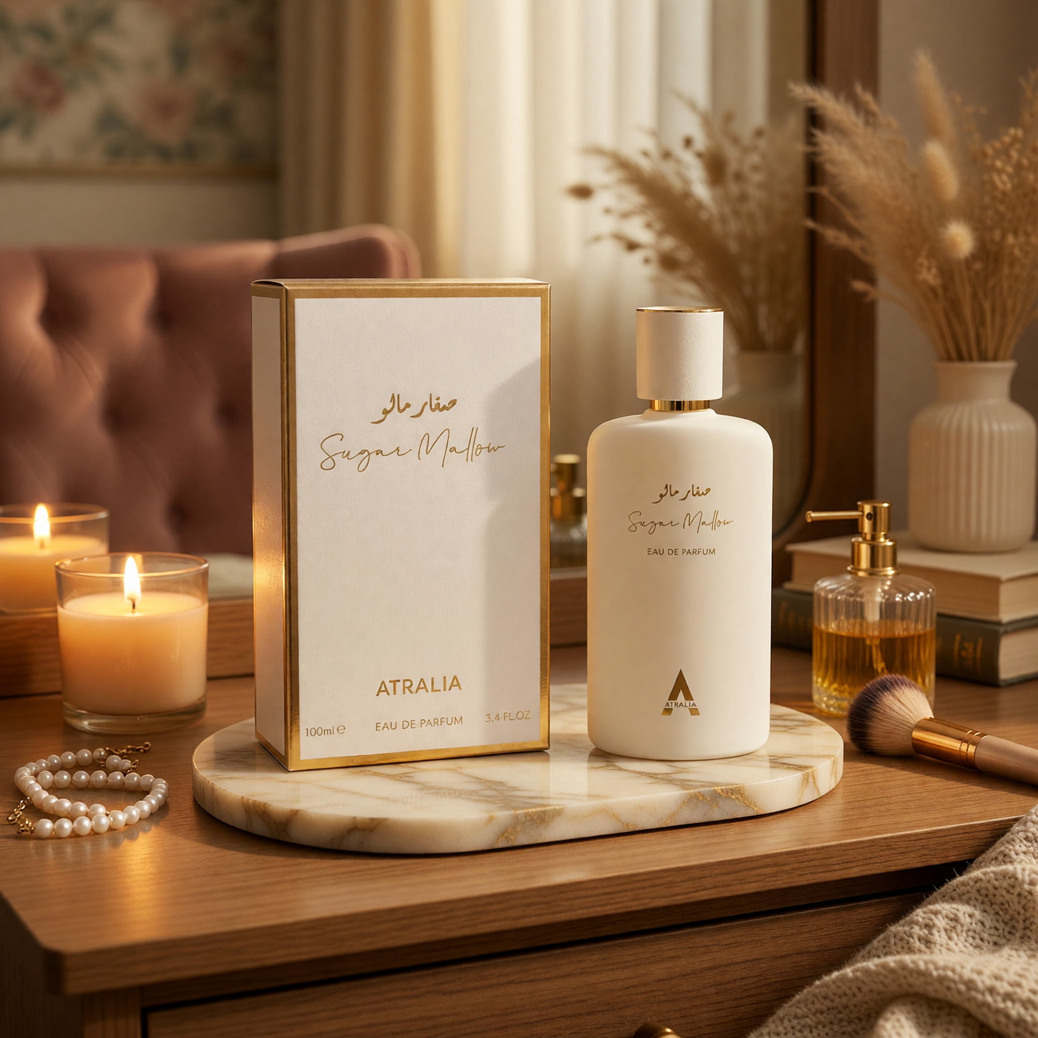 アトラリア ATRALIA SUGAR MALLOW EDP 100ml ATRALIA, Eau de Parfum, 100ml, Sweet Marshmallow, Strawberry and