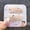 GKCZ242-24PCS French broken diamond [jelly glue model], variant on Foreign trade naked pink white French broken diamond manicure, gentle and light luxury wearing nail pads 24 pieces cardboard nail patches