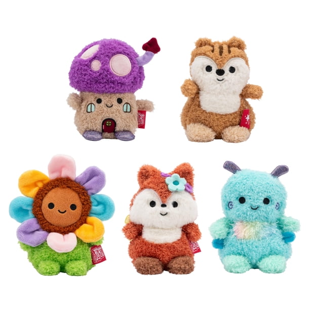 Peluche Bumbumz de 4,5 pulgadas - Ardilla Caramelo - Serie Fairygardenbumz - Juguete de peluche coleccionable de los creadores de malvaviscos originales