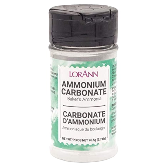 Lorann Bakers Ammonia ( Ammonium Carbonate) 2.7 Ounce Shaker Jar