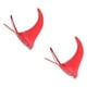 thumbnail image 4 of Pinzas para el cabello ANGGREK 10 piezas de cuerno Rojo, 4 of 7