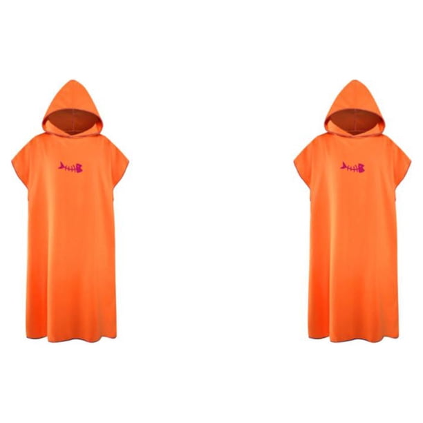 Qarigey Albornoz Microfibra de secado rápido Hombres Mujeres Con capucha Seaside Pool Robe Type2 NO2