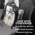 thumbnail image 6 of Lsque Flamingo Palm Trees Lunch Bag Lunch Box for Women Men Reusable Insulated Lunch Tote Bag,Leakproof Thermal Cooler Sack Food Handbags Case High Capacity, 6 of 9