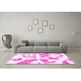thumbnail image 3 of Ahgly Company Indoor Rectangle Abstract Pink Modern Area Rugs, 8' x 10', 3 of 4
