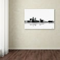 thumbnail image 3 of Trademark Fine Art "Des Moines Iowa Skyline BG-1" Canvas Art by Marlene Watson, 3 of 3
