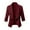 Wine, variant on ZVNAΖH Womens Ruched 3/4 Sleeve Open Front Blazer Jacket with Plus Size Work Office Lightweight Jackets, S-5XL