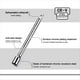 thumbnail image 3 of Juego de Barras de ExtensióN con Accionamiento 4 Piezas 3/8 Pulgada, Juego de ExtensióN de Dados con Accionamiento de 3/8 Pulgada Que Incluye Extensiones de 3, 6 y 10 Pulgadas, 3 of 7