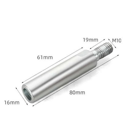 

Fuieoe Home Improvement Angle Grinder Extension Connecting Rod M10 Thread Adapter Extension Rod Steel Rotary Extension Shaft Prime Fall