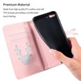 thumbnail image 5 of For iPhone 14 Pro Max Phone Case，Shockproof Luxury Deer Magnetic Buckle Flip Leather Card Slot Case，Wallet Folding Stand Case Cover, 5 of 5