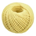 thumbnail image 1 of Unique Bargains 164 Feet 2mm Jute Twine, Jute Rope, Jute String Cords Yellow, 1 of 6