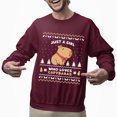 thumbnail image 2 of Christmas Sweatshirt, Just A Girl Who Loves Capybaras Funny Christmas Sweatshirt, Cute Animal Holiday Sweatshirt, Unique Capybara Lover Gift for Women & Girls, 2 of 5