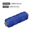 thumbnail image 2 of Uxcell Twisted Nylon Mason Line Blue 100M/109 Yard 1.5MM Dia for DIY Projects, 2 of 6