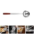 thumbnail image 3 of Shisuyan Cooking Ladle Serving Food Stainless Steel Silver 1Pcs, 3 of 8