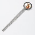 thumbnail image 2 of Squirrel Silver Lace-Edged Bookmark: Vintage Gift for Book Readers and Lovers - Elegant Book Marker and Accessory, 2 of 5