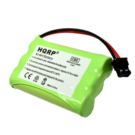 HQRP Phone Battery for Uniden TRU9460 TRU9465 TRU9466 TRU9480 TRU9485 TRU9485-2 Cordless Telephone