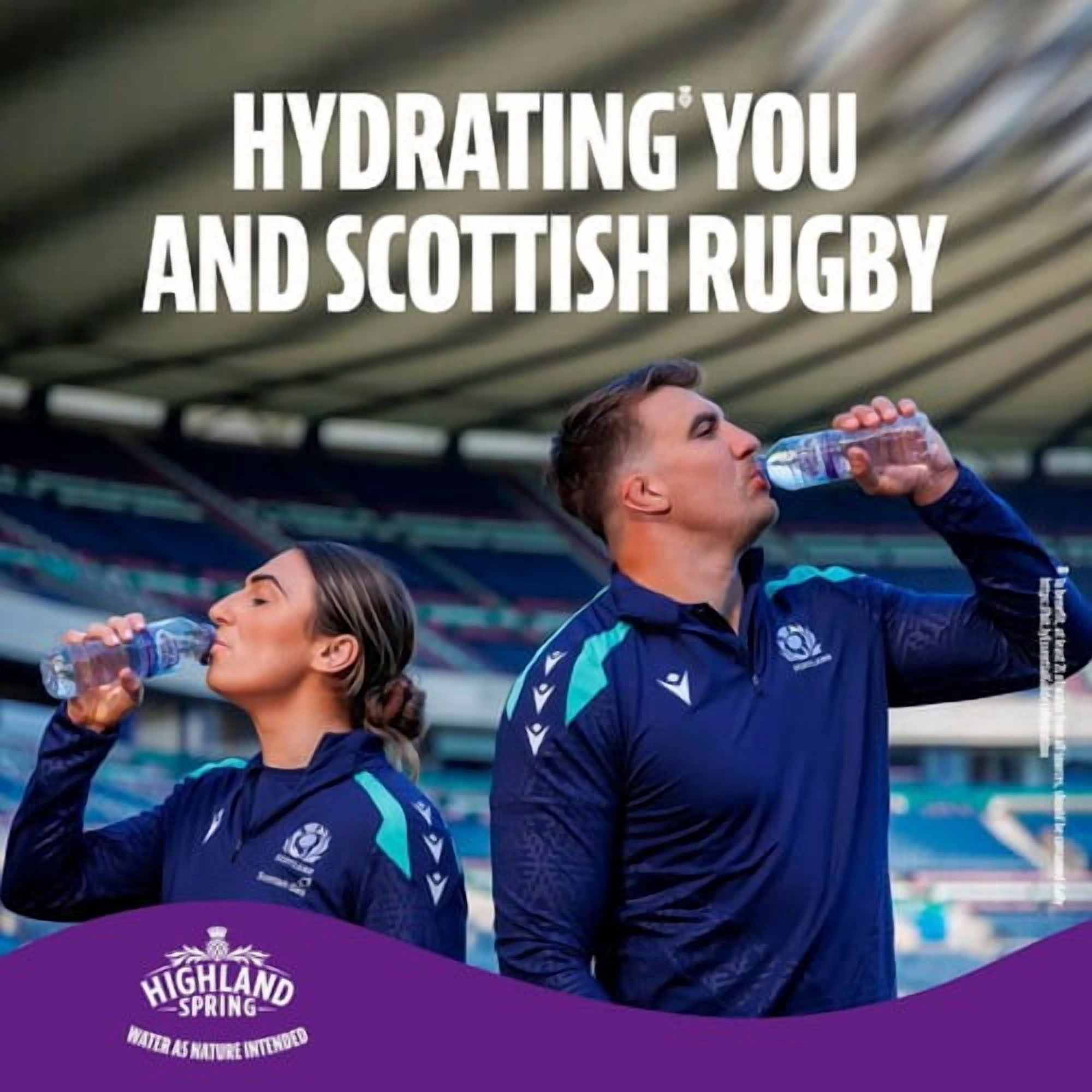Highland Spring Still Water Glass 750ml, British Import (Pack of 3)