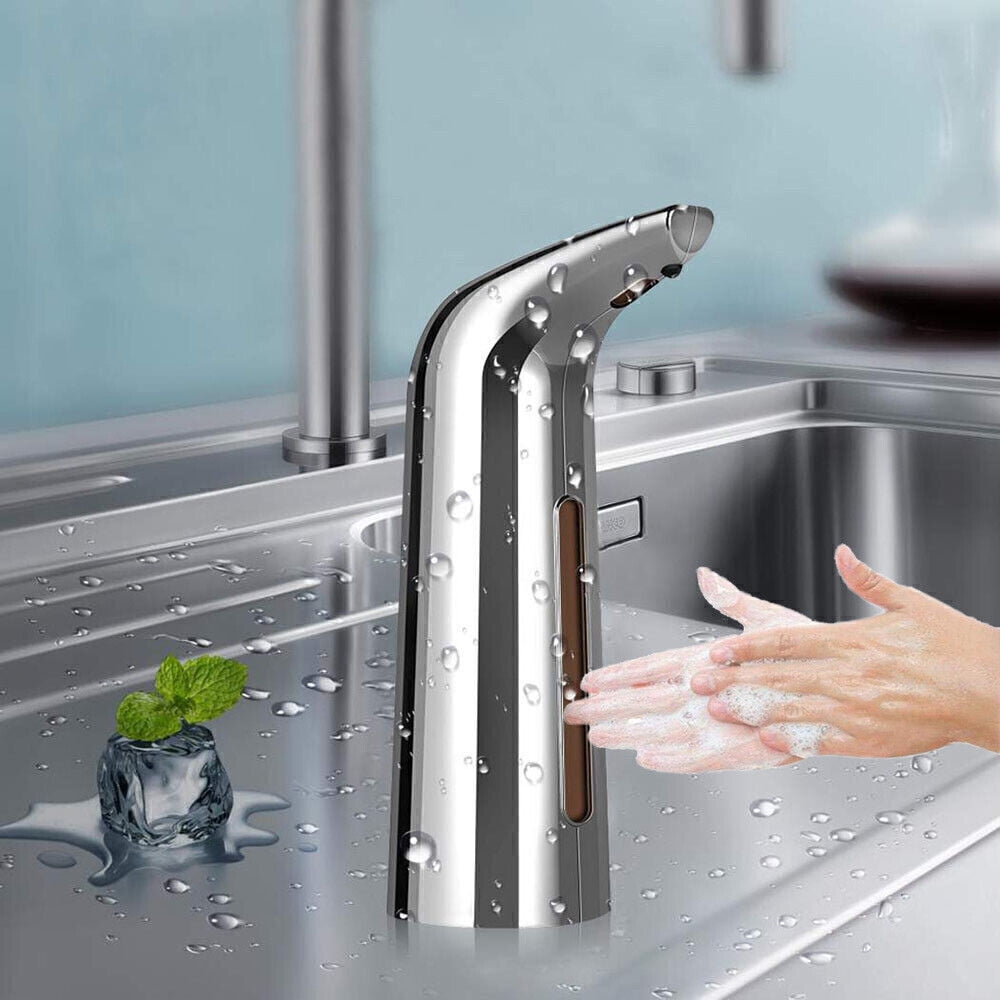 Handsfree Automatic Soap Dispenser Touchless IR Sensor Liquid Hand Wash Bathroom