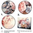 thumbnail image 3 of Designart "Silk Fans China Art painting" Chinese Floater Framed Wall Art Print, 3 of 7
