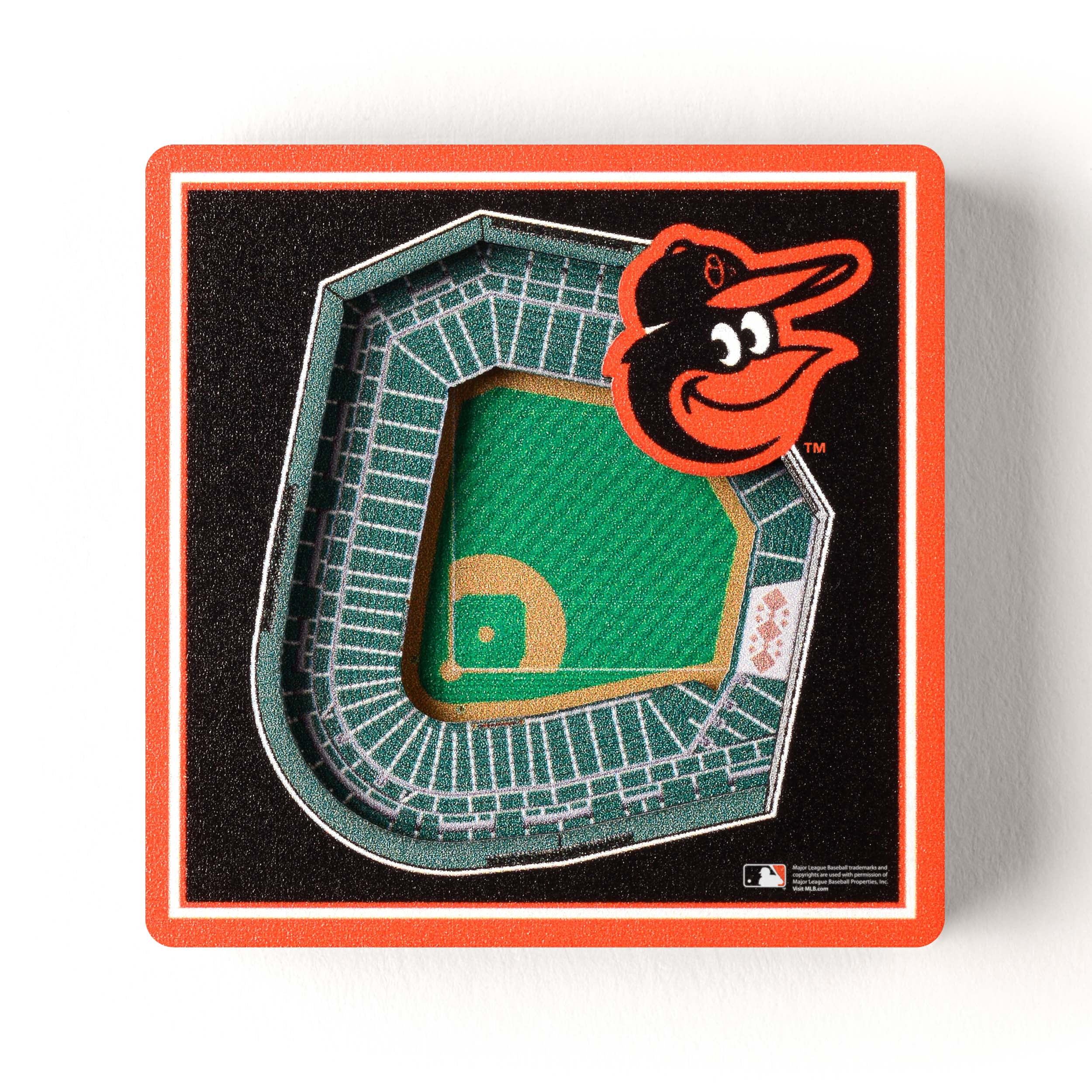 Baltimore Orioles Stadium View Magnet