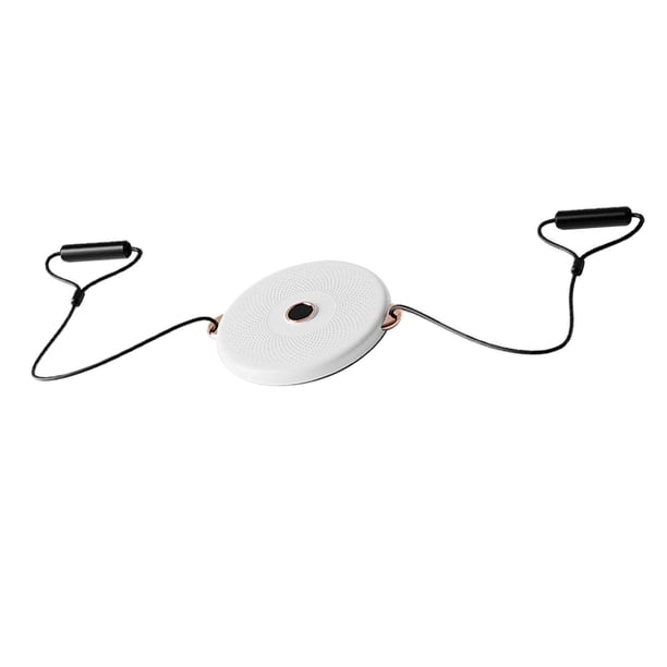 Taille Draaischijf, Afvallen Machine, Sportuitrusting, Unisex Draagbaar antideslizante Blanco Zulema Disco giratorio de cintura