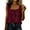 Wine, variant on Kilaqueen Womens Bow Tie Front Tank Tops Summer Dressy Solid Color Square Neck Sleeveless Tunic Blouses Lightweight Loose Fit Casual Going Out Cami Gauze Shirts