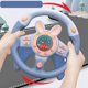 thumbnail image 1 of Juguetes de volante, juguete de conducción de automóviles, educación temprana, conducción simulada para niños y niñas, conocimiento del tráfico, jugue , Azul Redondo Azul Hugo Volante simulado, 1 of 10