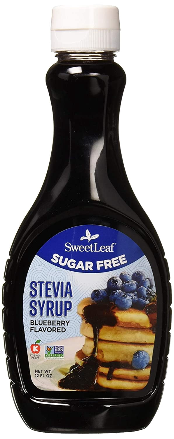 SweetLeaf SugarFree Stevia Syrup, Blueberry,12 Ounce
