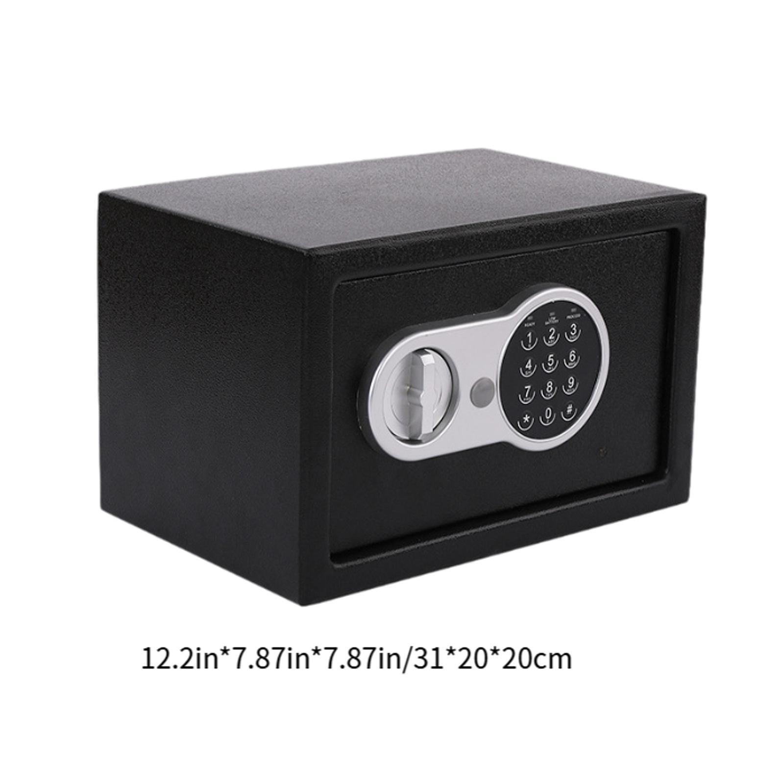 HOMYL Safe Box Cabinet Safes with Removable Shelf with Key Security Case Security Safe