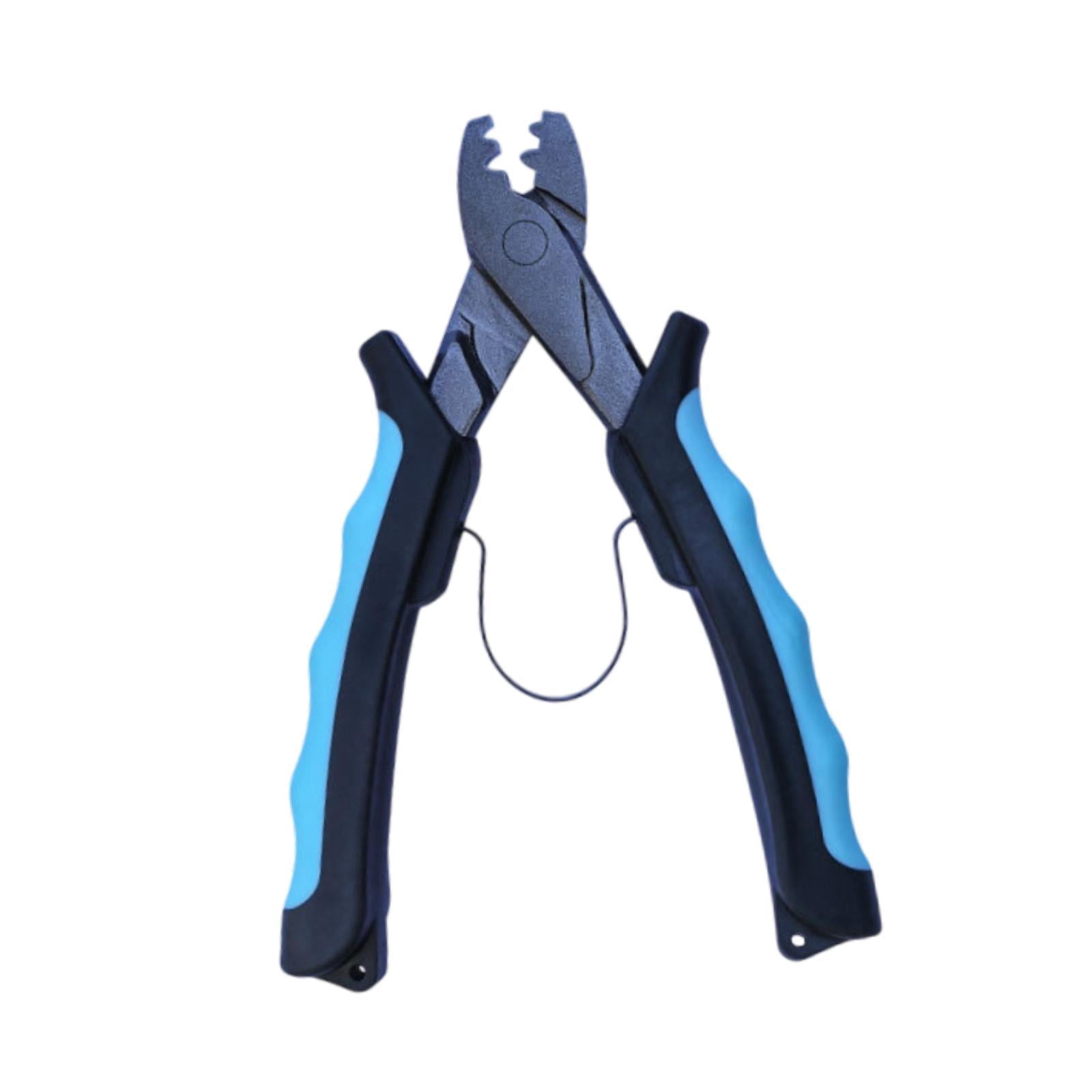 figatia Fishing Crimping Plier Fishing Plier Easy to Use Equipment Precision Spring Design Gear Tackle Wire Crimping Tool