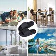 thumbnail image 4 of Women's slippers with thick platform, black black, 4 of 5