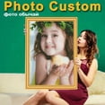 thumbnail image 2 of Kit de punto de cruz de pintura de diamante 5D, foto personalizada, bordado de diamantes de imitación completo, arte de pared de mosaico, foto personalizada, 2 of 4