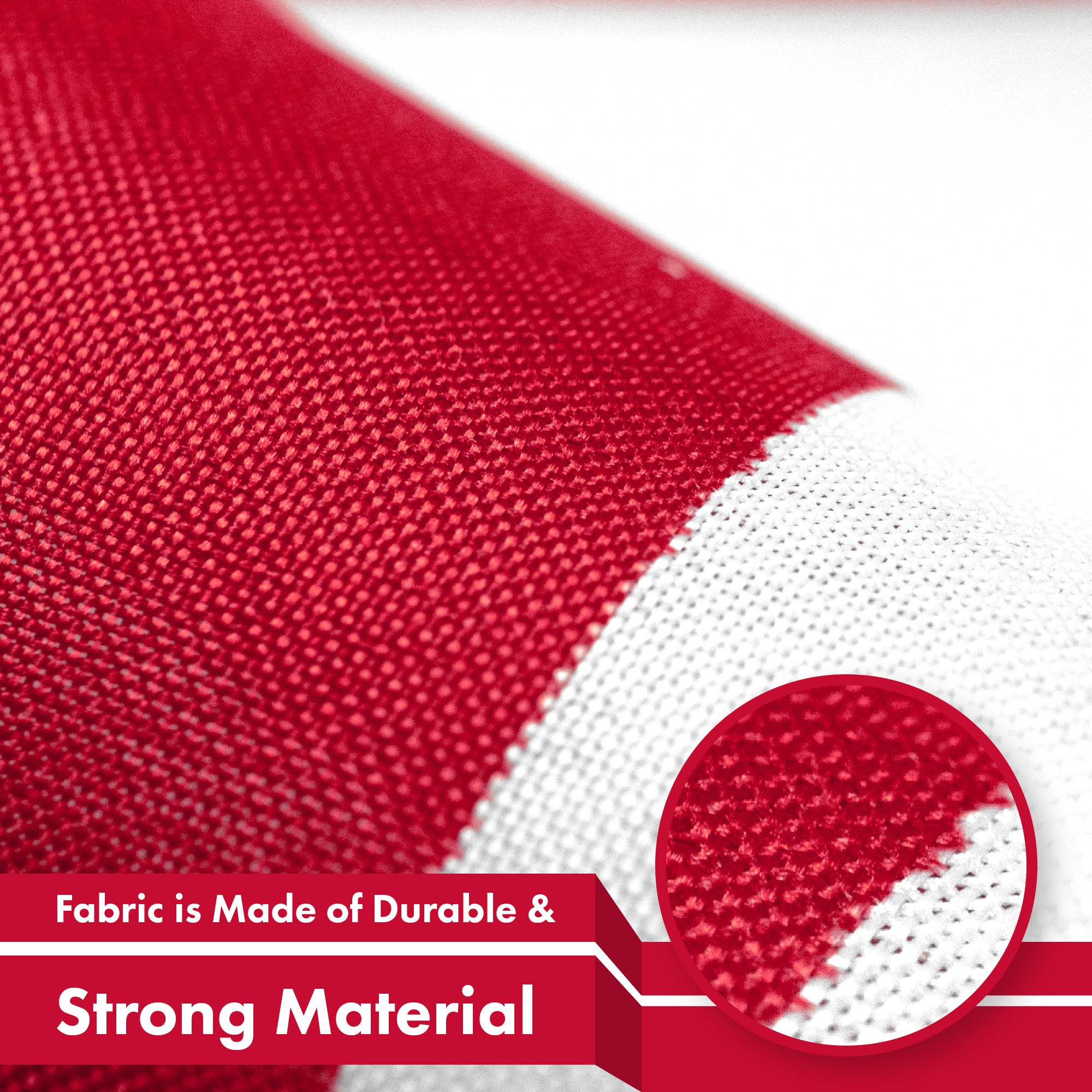 Denmark Danish Flag 3x5FT 10-Pack 150D Printed Polyester By G128 - image 5 of 7