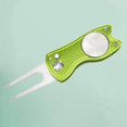 thumbnail image 3 of tredstone Golf Pitch Divot Repair Switchblade Ball Marker Groove Cleaner Light Green, 3 of 9