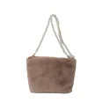 thumbnail image 3 of Nuevo bolso de felpa para teléfono móvil, moderno bolso bandolera con cadena de perlas, bolso de hombro versátil de estilo extranjero para mujer, 3 of 5