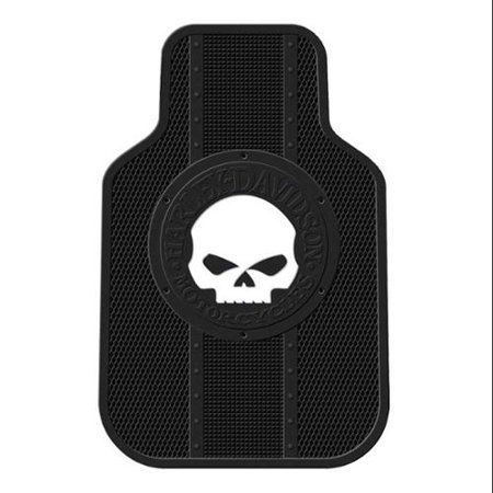 Harley Davidson Floor Mats Willie G Skull Universal Fit Front Set Of 2 Mats 1476 Harley Davidson